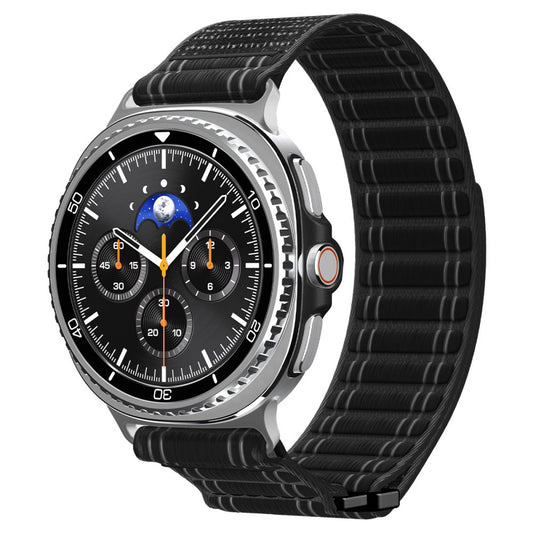 Curea Spigen WBF0 pentru Samsung Galaxy Watch8 / Watch8 Classic Series, Neagra