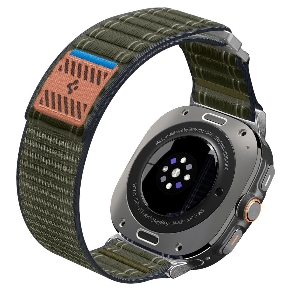Curea Spigen WBF0 pentru Samsung Galaxy Watch Ultra, Verde