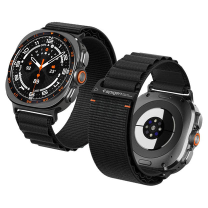 Curea Spigen WBF1 pentru Samsung Galaxy Watch Ultra Series, Neagra AMP11613