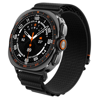 Curea Spigen WBF1 pentru Samsung Galaxy Watch Ultra Series, Neagra AMP11613
