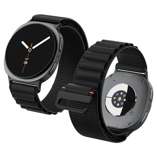 Curea Spigen WBF1 pentru  Samsung Galaxy Watch9 / Watch8 / Watch8 Classic Series, Neagra AMP11607