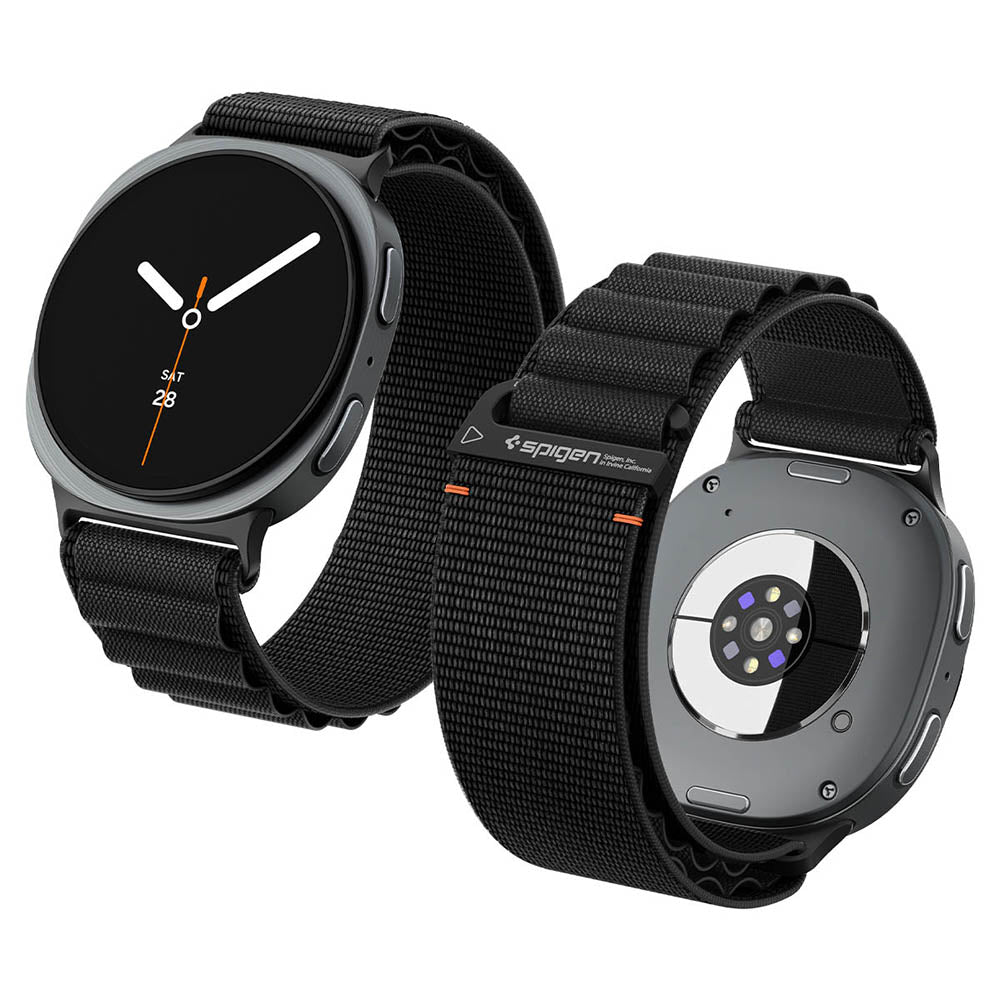 Curea Spigen WBF1 pentru  Samsung Galaxy Watch9 / Watch8 / Watch8 Classic Series, Neagra AMP11607