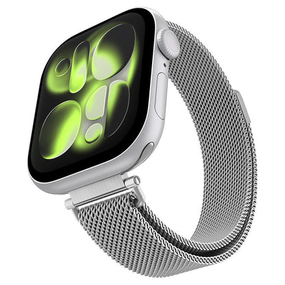 Curea Spigen WBM4 pentru Apple Watch 42mm / 41mm / 40mm Series, Argintie AMP10498