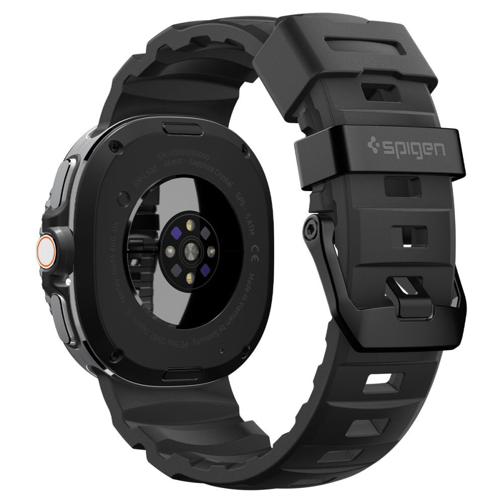 Curea Spigen WBS2 pentru Samsung Galaxy Watch8 / Watch8 Classic Series, Neagra AMP10151