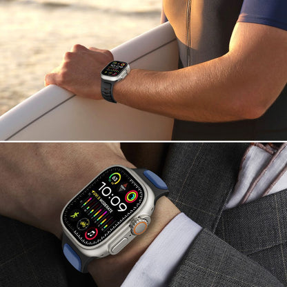 Curea Tech-Protect Iconband Line pentru Apple Watch 49mm / 46mm / 45mm / 44mm Series, Neagra
