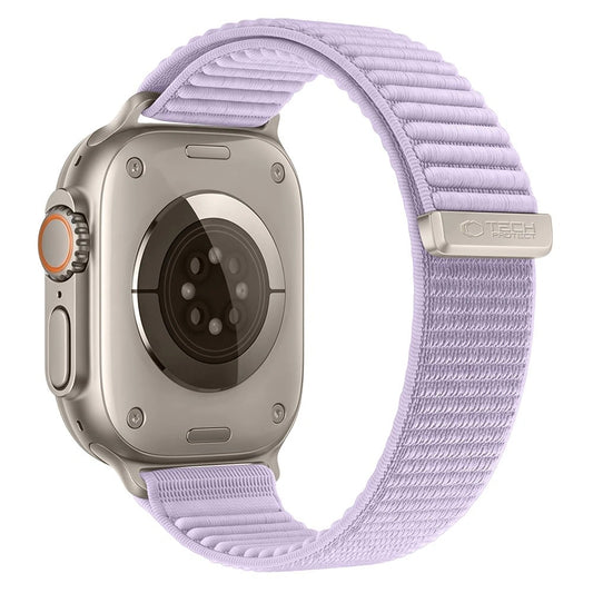 Curea Tech-Protect NylonLoop pentru Apple Watch 49mm / 46mm / 45mm / 44mm Series, Mov