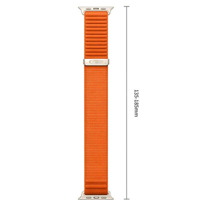Curea Tech-Protect NylonLoop pentru Apple Watch 49mm / 46mm / 45mm / 44mm Series, Portocalie