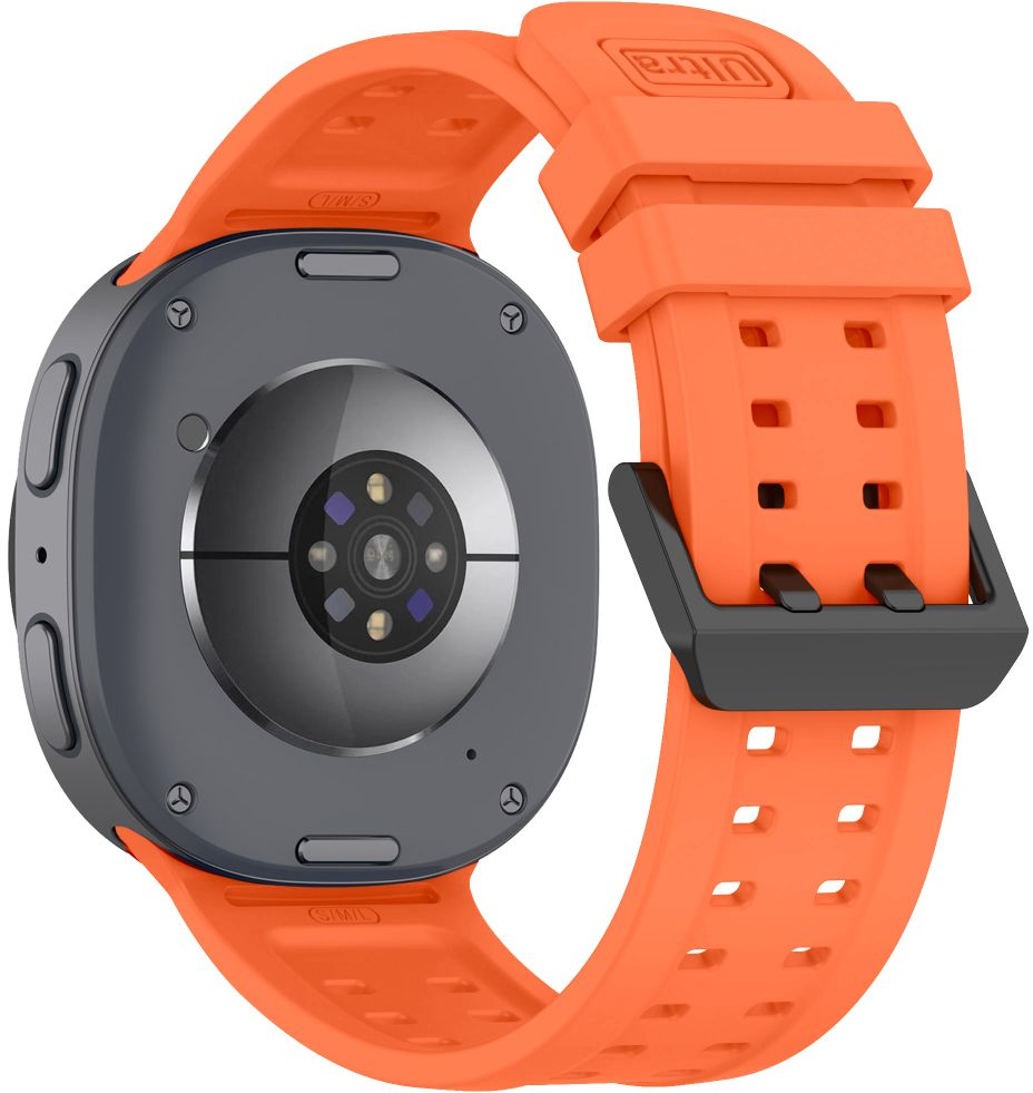 Curea Tech-Protect Silicone Air pentru Samsung Galaxy Watch9 / Watch8 / Watch8 Classic Series, Portocalie