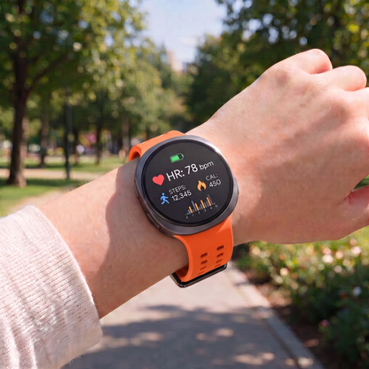 Curea Tech-Protect Silicone Air pentru Samsung Galaxy Watch9 / Watch8 / Watch8 Classic Series, Portocalie