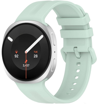 Curea Tech-Protect Silicone Evo pentru Samsung Galaxy Watch9 / Watch8 / Watch8 Classic Series, Verde Menta