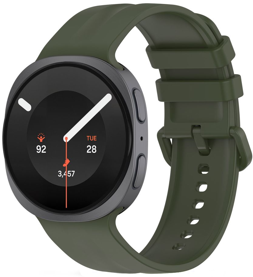 Curea Tech-Protect Silicone Evo pentru Samsung Galaxy Watch9 / Watch8 / Watch8 Classic Series, Verde