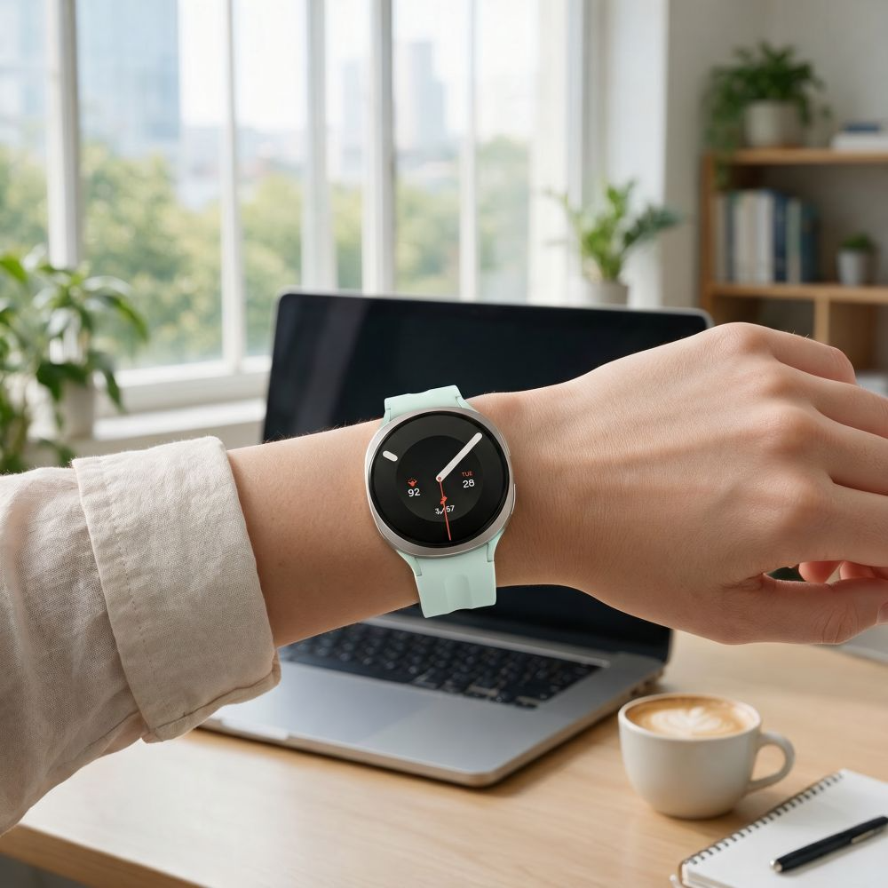 Curea Tech-Protect Silicone Evo pentru Samsung Galaxy Watch9 / Watch8 / Watch8 Classic Series, Verde Menta