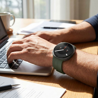 Curea Tech-Protect Silicone Evo pentru Samsung Galaxy Watch9 / Watch8 / Watch8 Classic Series, Verde