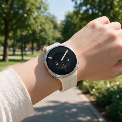 Curea Tech-Protect Silicone Evo pentru Samsung Galaxy Watch9 / Watch8 / Watch8 Classic Series, Bej