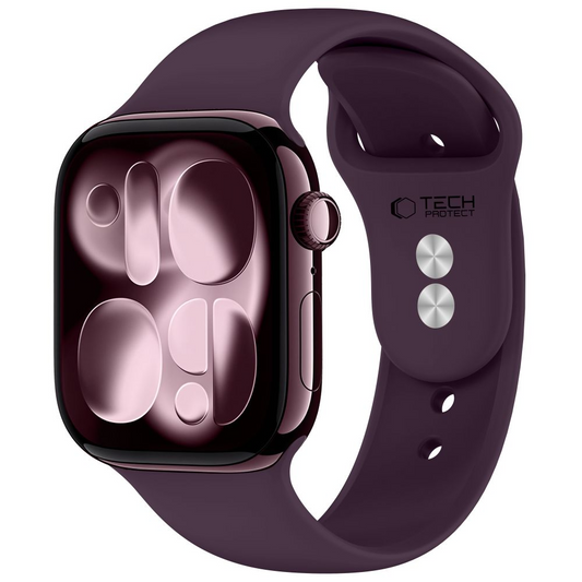 Curea Tech-Protect Silicone pentru Apple Watch 49mm / 46mm / 45mm / 44mm Series, Visinie