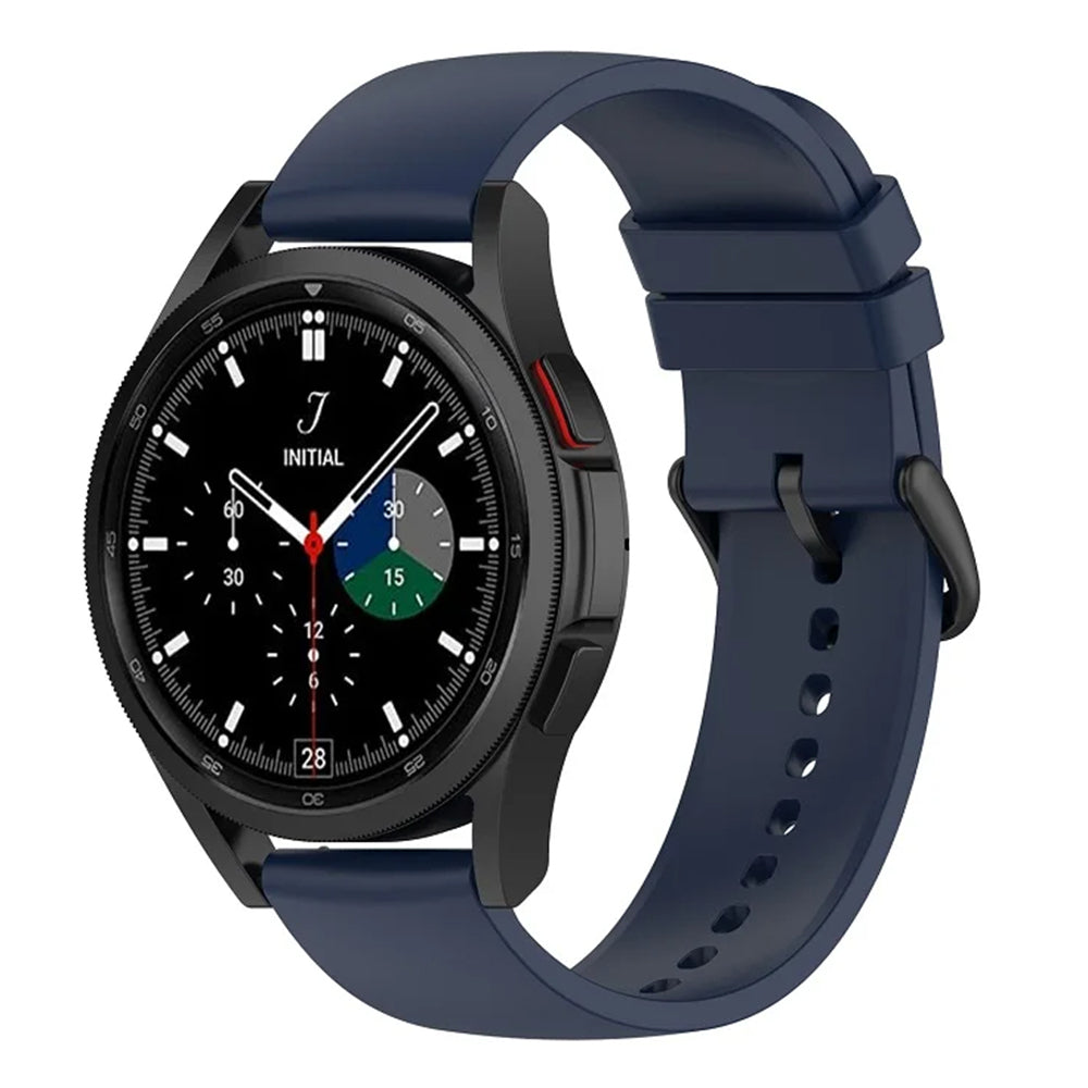 Curea Techsuit W001 pentru Huawei Watch / Xiaomi Watch Series, 22mm, Albastra Inchis