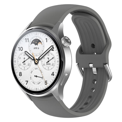 Curea Techsuit W003 pentru Huawei Watch / Xiaomi Watch Series, 22mm, Gri