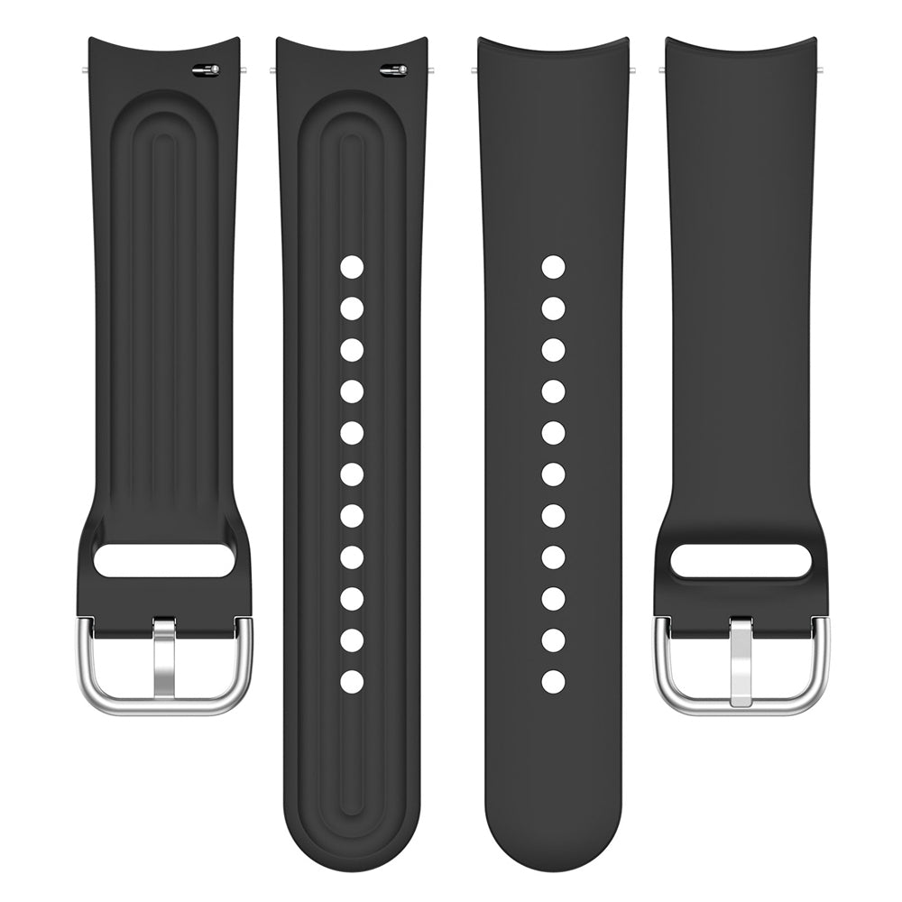 Curea Techsuit W003 pentru Huawei Watch / Xiaomi Watch Series, 22mm, Neagra