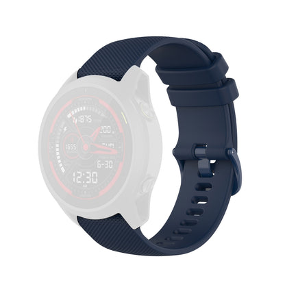 Curea Techsuit W006 pentru Samsung Galaxy Watch / Huawei Watch Series, 22mm, Albastra
