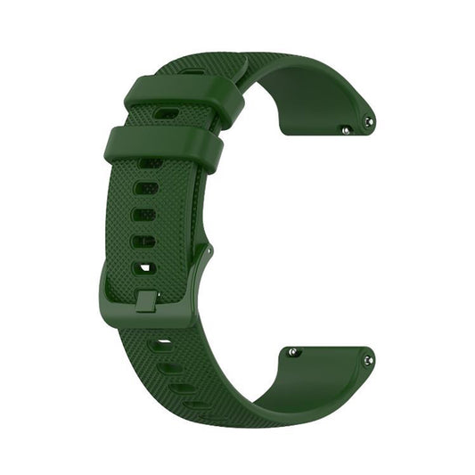 Curea Techsuit W006 pentru Samsung Galaxy Watch / Huawei Watch Series, 22mm, Verde