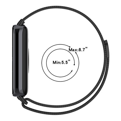 Curea Techsuit W009 pentru Honor Band 9, Argintie