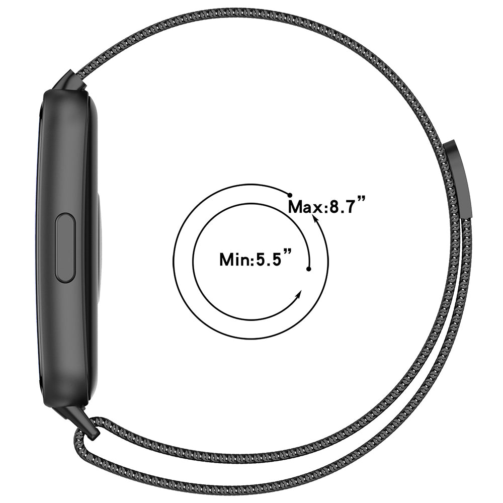 Curea Techsuit W009 pentru Huawei Band 11 / 11 Pro, Roz