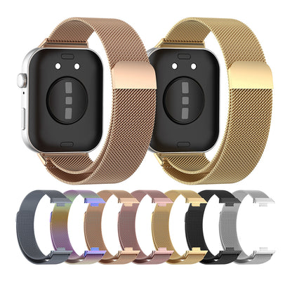 Curea Techsuit W009 pentru Huawei Watch Fit 4 Pro / Watch Fit 4 / Watch Fit 3, Roz Aurie