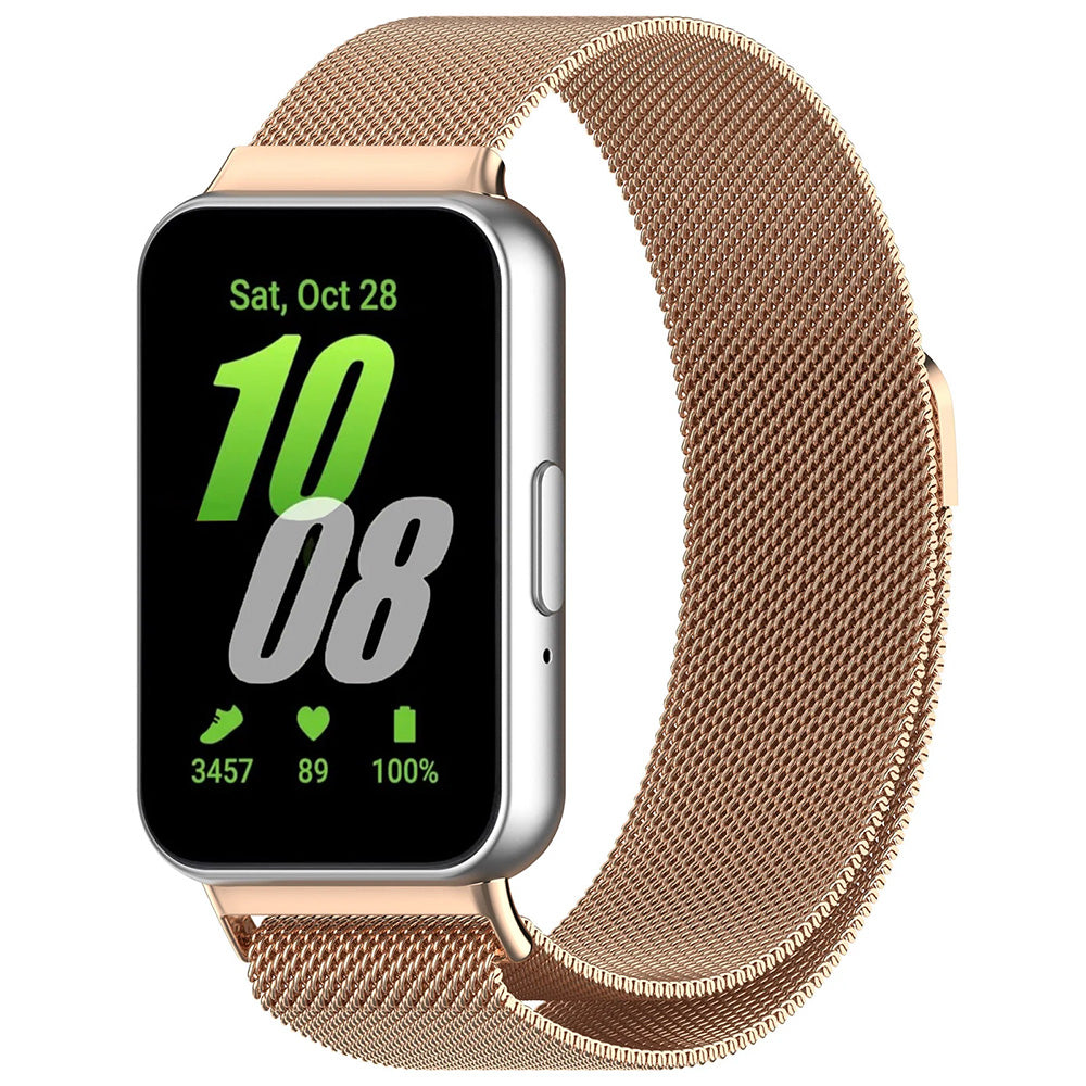 Curea Techsuit W009 pentru Samsung Galaxy Fit3 R39M, Roz Aurie