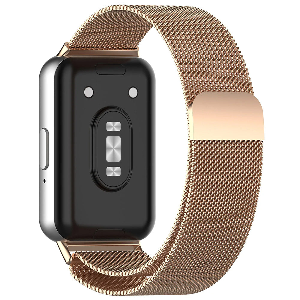 Curea Techsuit W009 pentru Samsung Galaxy Fit3 R39M, Roz Aurie