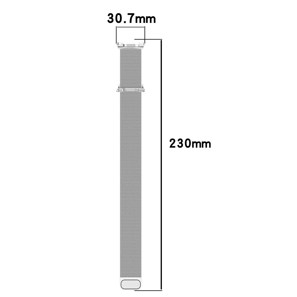 Curea Techsuit W009 pentru Samsung Galaxy Watch 8 Classic / Watch8 44mm / Watch 8 40mm, Gri