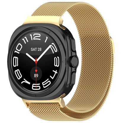 Curea Techsuit W009 pentru Samsung Galaxy Watch Ultra, Aurie