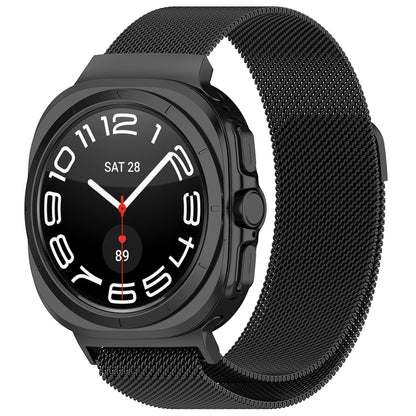 Curea Techsuit W009 pentru Samsung Galaxy Watch Ultra, Neagra