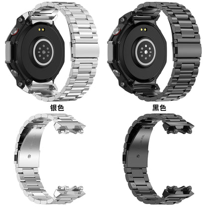 Curea Techsuit W010 pentru Amazfit T-Rex 3, Argintie