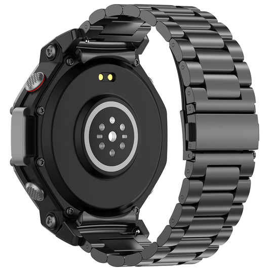 Curea Techsuit W010 pentru Amazfit T-Rex 3, Neagra