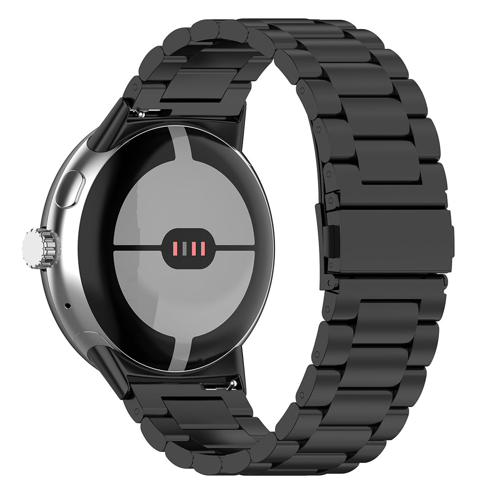 Curea Techsuit W010 pentru Google Pixel Watch 4 45mm, Neagra