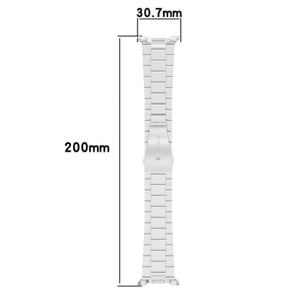 Curea Techsuit W010 pentru Samsung Galaxy Watch 8 Classic / Watch8 44mm / Watch 8 40mm, Argintie