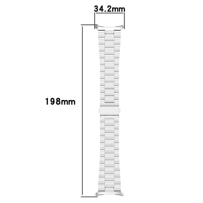 Curea Techsuit W010 pentru Samsung Galaxy Watch Ultra, Argintie