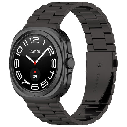 Curea Techsuit W010 pentru Samsung Galaxy Watch Ultra, Neagra