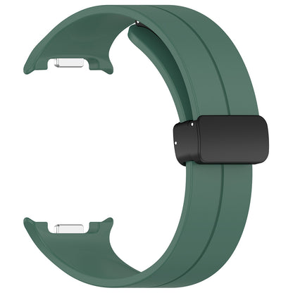 Curea Techsuit W011 pentru Samsung Galaxy Watch 8 Classic / Watch8 44mm / Watch 8 40mm, Verde Inchis