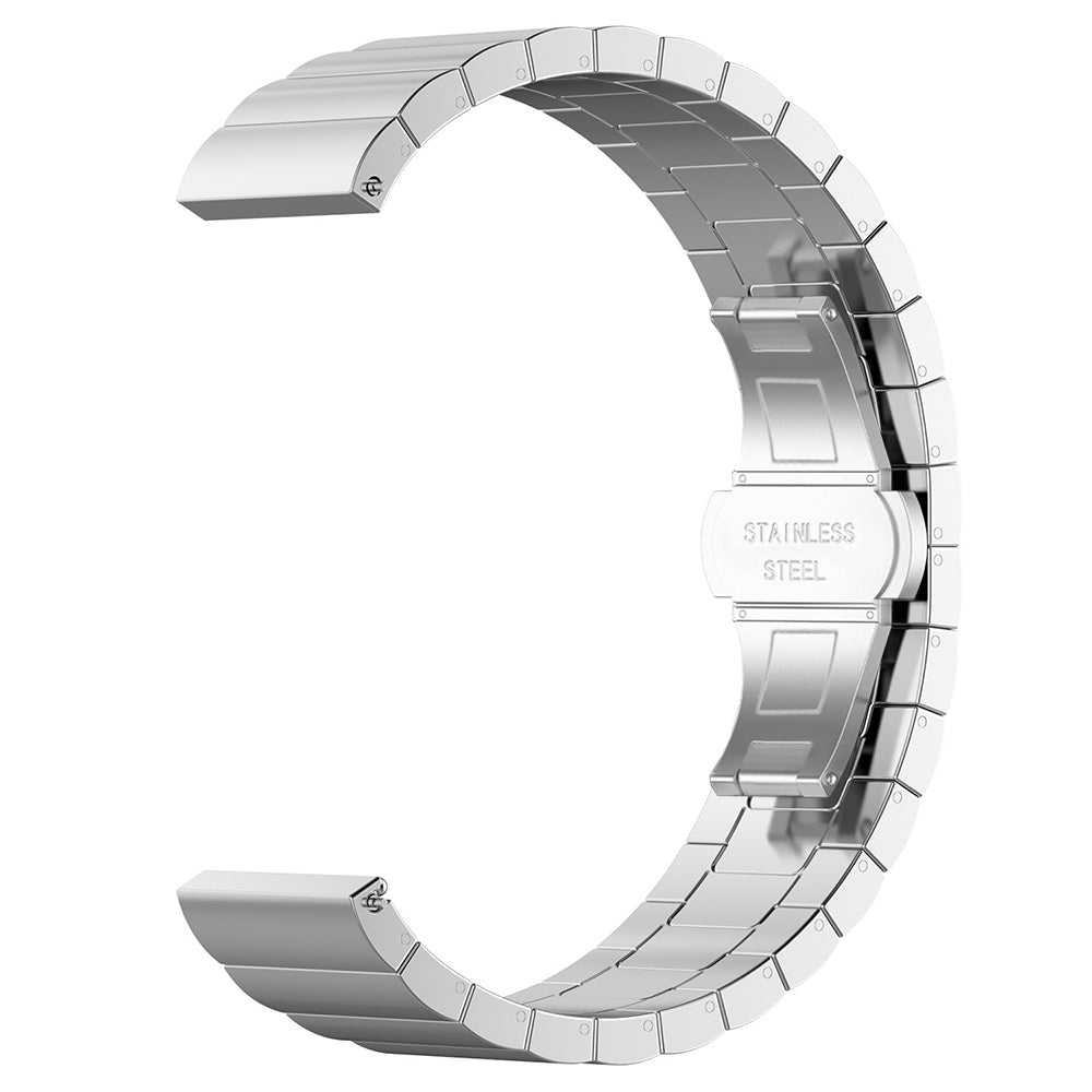 Curea Techsuit W012 pentru Huawei Watch / Xiaomi Watch Series, 22mm, Argintie