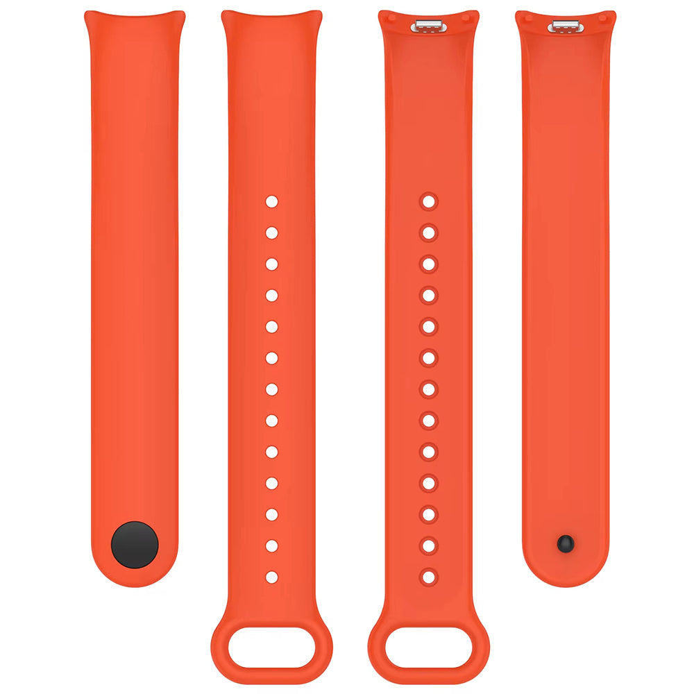 Curea Techsuit W014 pentru Xiaomi Smart Band 9 / 8, Coral
