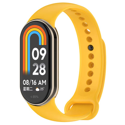 Curea Techsuit W014 pentru Xiaomi Smart Band 9 / 8, Galbena