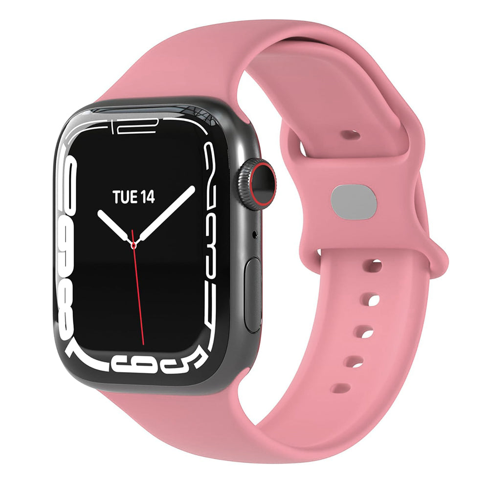 Curea Techsuit W031 pentru Apple Watch 42mm / 41mm / 40mm / 38mm Series, Roz