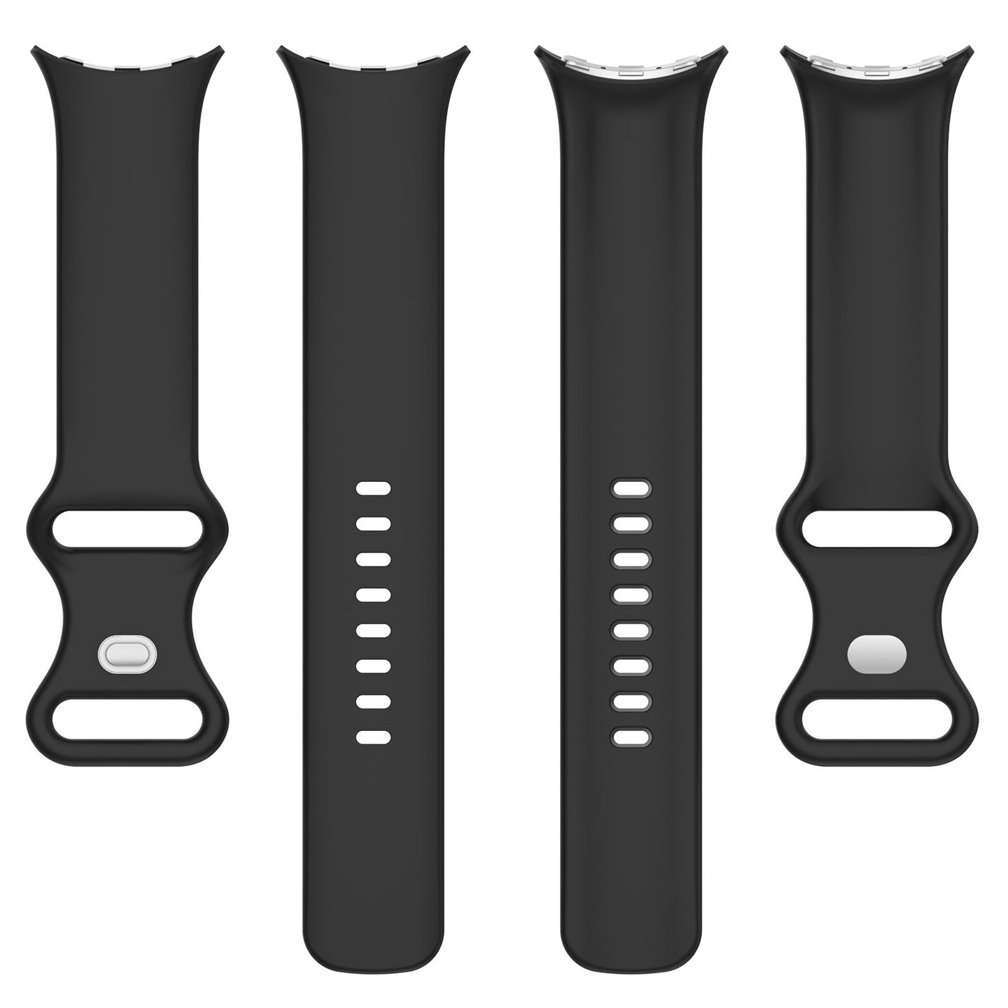 Curea Techsuit W031 pentru Google Pixel Watch 4 41mm /  Watch 3 41mm / Watch 2 / Watch, Gri