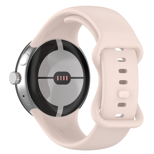 Curea Techsuit W031 pentru Google Pixel Watch 3 45mm, Roz Deschis