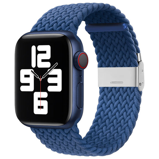 Curea Techsuit W032 pentru Apple Watch 42mm / 41mm / 40mm / 38mm Series, Bleumarin