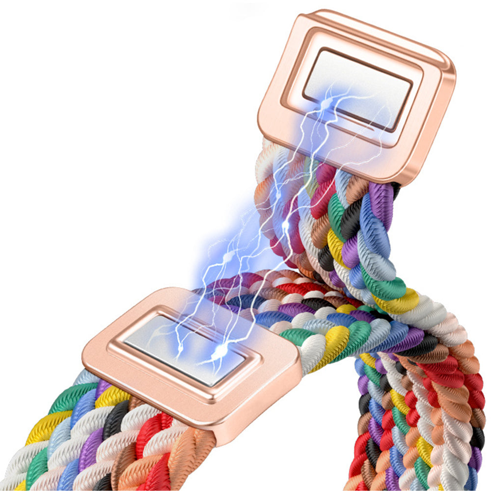 Curea Techsuit W032 pentru Xiaomi Smart Band 9 / 8, Roz