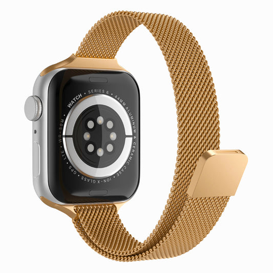 Curea Techsuit W034 pentru Apple Watch 42mm / 41mm / 40mm / 38mm Series, Aurie