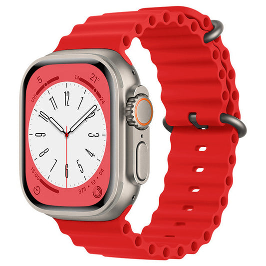 Curea Techsuit W038 pentru Apple Watch 49mm / 46mm / 45mm / 44mm / 42mm Series, Rosie