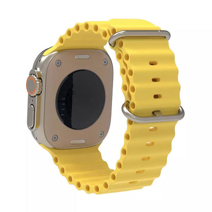 Curea Techsuit W038 pentru Apple Watch 42mm / 41mm / 40mm / 38mm Series, Galbena